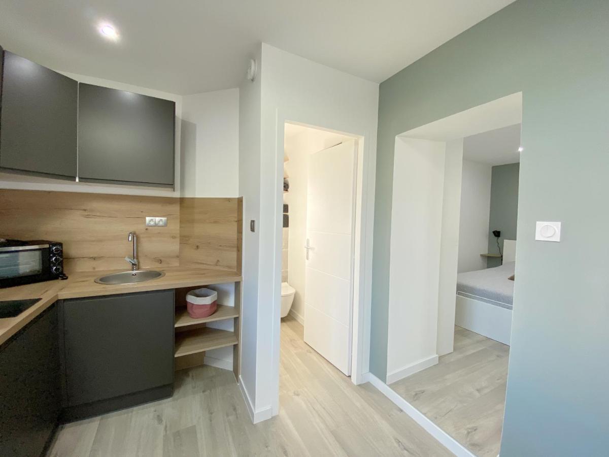 Studio Ora - 22M² - Climatise Avec Balcon Privatif Bassens  Luaran gambar